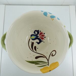 Vida Eva Mendes For Espana Ceramic Colander Jardine Handcrafted